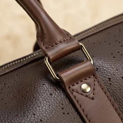 Sac de Voyage Porté Épaule Cuir - Anses Renforcées - Design Moderne & Pratique