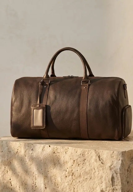 Sac de Voyage Porté Épaule Cuir - Anses Renforcées - Design Moderne & Pratique