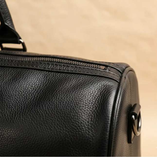 Grand Sac Fourre-Tout en Cuir - Design Intemporel & Robuste - Idéal Cadeau Homme