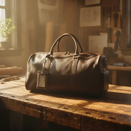 Sac de Voyage Porté Épaule Cuir - Anses Renforcées - Design Moderne & Pratique